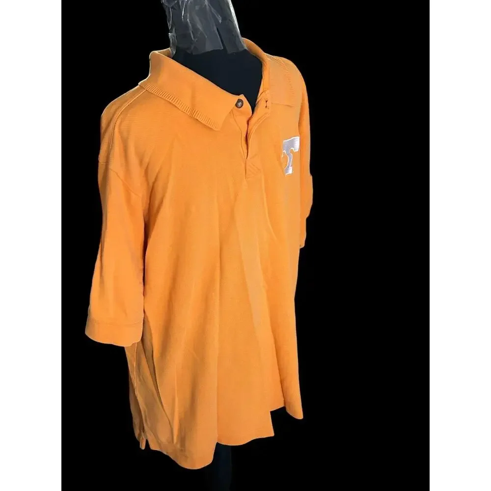 Tennessee‎ Volunteers Adidas Polo Shirt Orange Men's Size Large